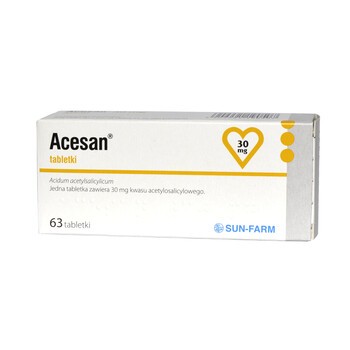 Acesan, 30 mg, tabletki, 63 szt.