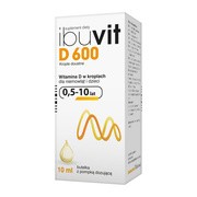 alt Ibuvit D 600, krople doustne, 10 ml