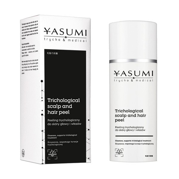 Yasumi Yasumi Trycho&amp;medical, peeling trychologiczny do skóry głowy i włosów, 50 ml — Składniki i ocena
