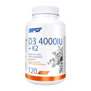 SFD D3 4000IU+K2, tabletki, 120 szt.
