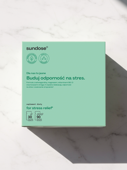 Sundose For Stress Relief, kapsułki, 30 szt. + 90 szt.