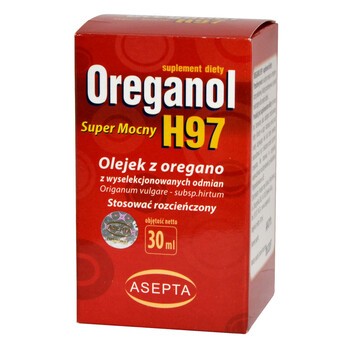 Oreganol H97, olejek z oregano, super mocny, 30 ml