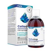 Colladrop Flex, kolagen morski 5000 mg, płyn, 500 ml