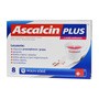 Ascalcin Plus, proszek musujący w saszetkach, smak malinowy, 8 szt.