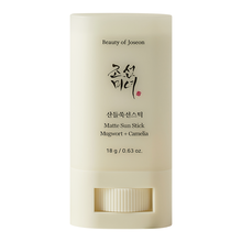 Beauty of Joseon Matte Sun Stick SPF 50+ PA++++, matujący sztyft przeciwsłoneczny z piołunem i zieloną herbatą, 18 g