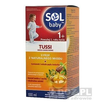 SOLbaby Tussi drogi oddechowe, syrop, 100 ml