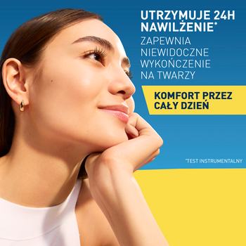 CeraVe, niewidoczny, nawilżający fluid przeciwsłoneczny SPF50, 50 ml