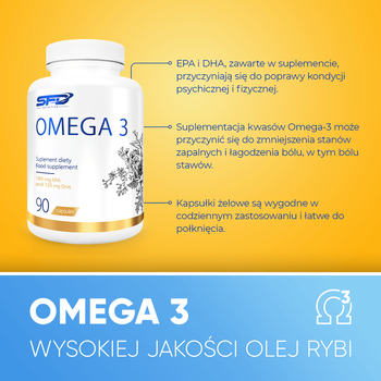 Allnutrition Omega 3, kapsułki, 90 szt.