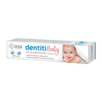 DOZ PRODUCT dentiti Baby, żel na ząbkowanie, 15 ml