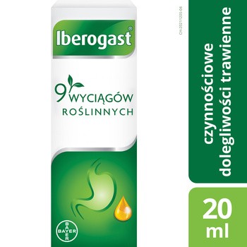Iberogast, płyn doustny, 20 ml