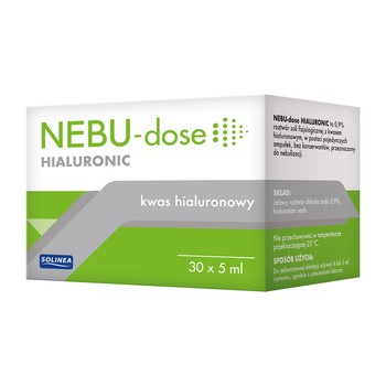 Nebu-Dose Hialuronic, roztwór do inhalacji, 30 ampułek