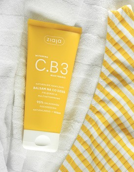 Ziaja Witamina C.B3 Niacynamid, krem do rąk na dzień i na noc, 50 ml