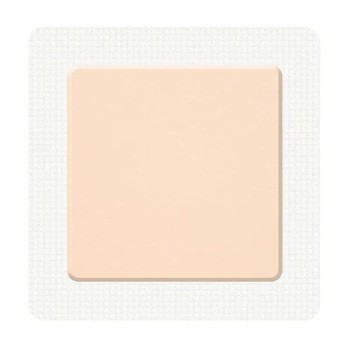 Kliniderm Foam Silicone Lite Border, opatrunek, 7,5 cm x 7,5 cm, 1 szt. (z opakowania 5 szt.)