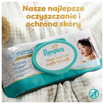 Chusteczki Pampers Aqua Soft Touch, 18 x 48 szt