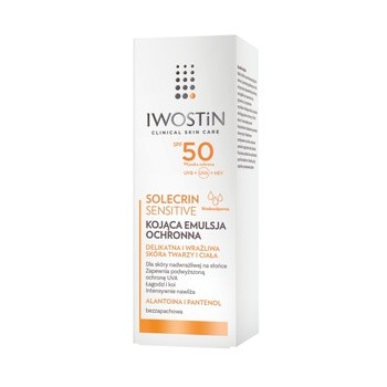 Iwostin Solecrin Sensitive, emulsja ochronna SPF 50, 100 ml