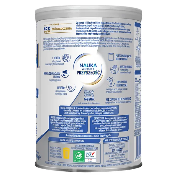 Молочная смесь Nestle NAN ExpertPro AR, при срыгиваниях, с рождения, 400 г — фото 2