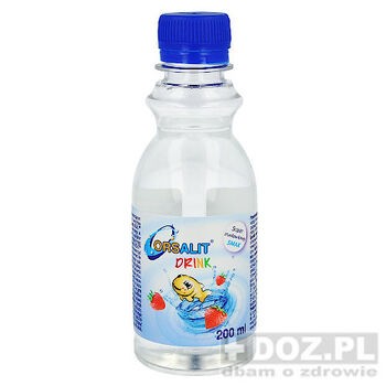 Orsalit drink, truskawkowy, 200 ml