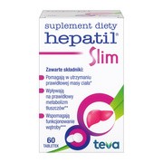 Hepatil Slim, tabletki, 60 szt.