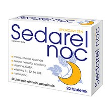 Sedarel Noc, tabletki, 20 szt.