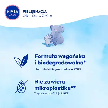 Nivea Baby, płyn do mycia łagodna kąpiel, 450 ml