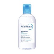 Bioderma Hydrabio H2O, nawilżająca woda micelarna do oczyszczania twarzy i zmywania makijażu, 250 ml