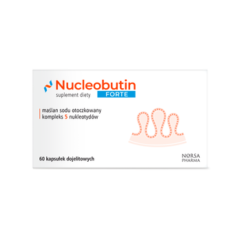 Norsa Pharma Nucleobutin Forte, kapsułki, 60 szt.