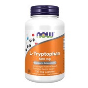 Now Foods L-Tryptophan 500 mg, kapsułki, 120 szt. https://azcdn.doz.pl/image/d/product/597b61a1-scale-180x180.png