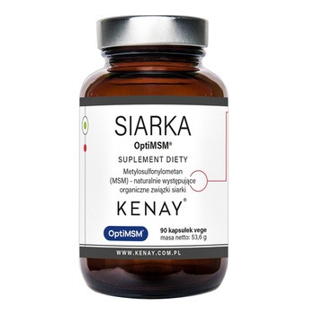 KENAY Siarka OptiMSM, kapsułki, 90 szt.