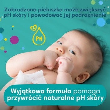Pampers Fresh Clean, chusteczki nawilżane, 6 x 80 szt.
