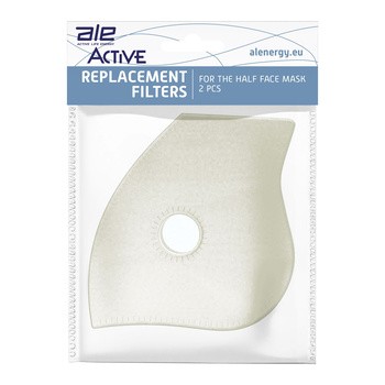 ALE Replacement filters, filtry do półmaski filtrującej, 2 szt.