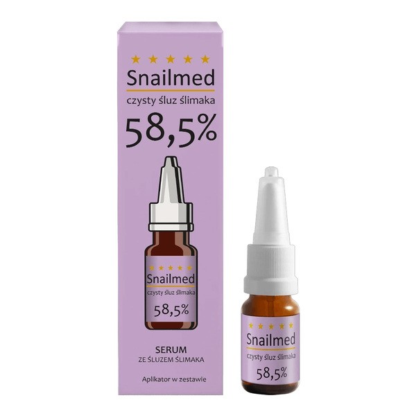 Snailmed Snailmed, przeciwstarzeniowo-rewitalizujące serum ze śluzem ślimaka, 8 ml — Inhaltsstoffe und Bewertung