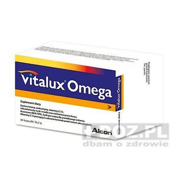 Vitalux Omega, kapsułki, 84 szt