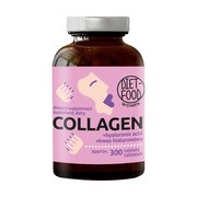 Diet-Food Women Collagen + kwas hialuronowy, tabletki, 300 szt.