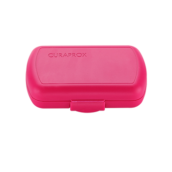 Curaprox Travel Set, zestaw podróżny, czerwony, 1 szt.
