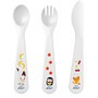 Avent, zestaw posiłkowy dla dziecka, łyżka, widelec, nóż, 1 zestaw