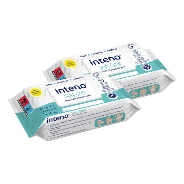 INTENO Zestaw 2x INTENO Soft Care, chusteczki pielęgnacyjne, 70 szt. — Inhaltsstoffe i ocena