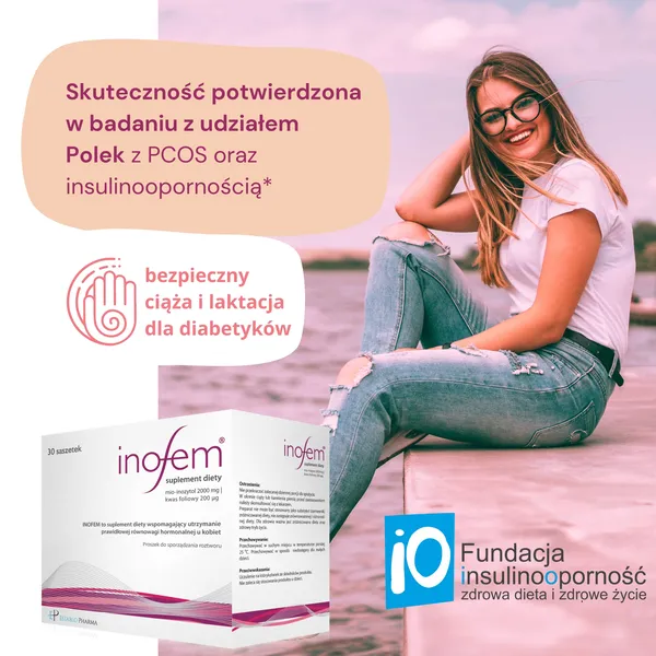 Инозитол Inofem, мио-инозитол 2000 мг и фолиевая кислота, порошок, 30 саше — фото 4