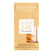 Dermika Luxury Gold 24K, luksusowe serum 3D na dzień i na noc, 60 g