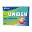 Uniben smak miętowy, 3 mg, pastylki twarde, 20 szt.