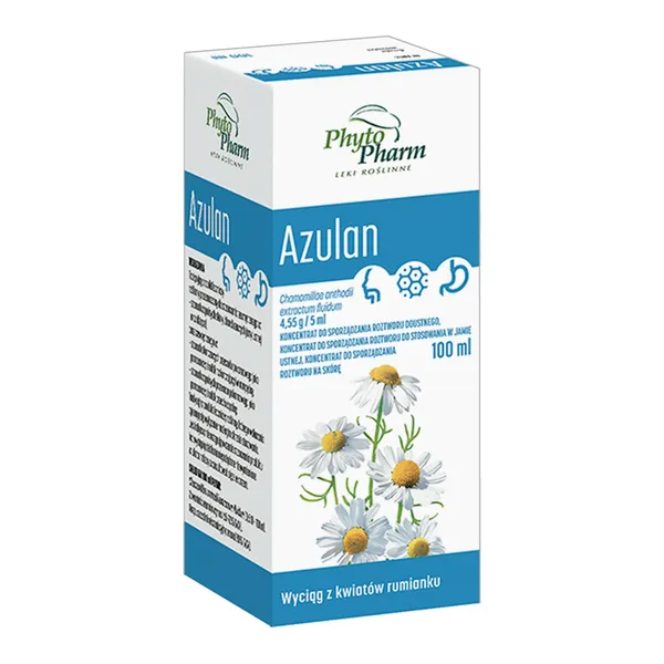 Azulan koncentrat do sporządzania roztworu 100 ml [PHYTOPHARM]