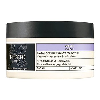 Phyto Purple, maska regenerująca No Yellow, 200 ml