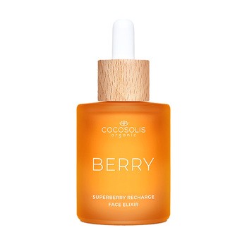 Cocosolis, Berry, rewitalizujący eliksir do twarzy, 50 ml