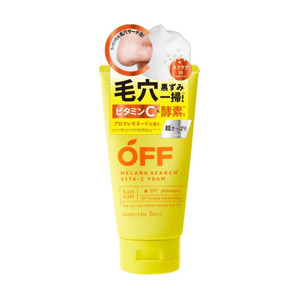 Kankitsu Ohji Kankitsu Ohji, Melano Search Facial Wash, reinigend Schaum für das Gesicht, 120 g