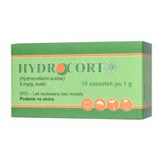 Hydrocort CHEMA, 5 mg/g, maść, 1 g, 10 sasz.