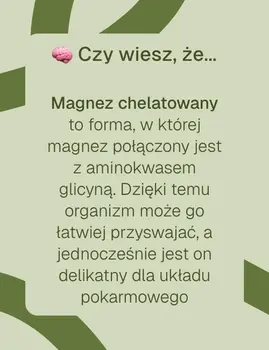 Biowen Magnez chelatowany - diglicynian magnezu, kapsułki, 100 szt.