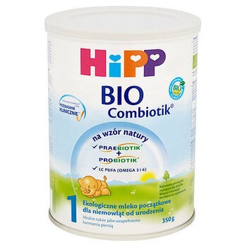 Hipp Bio 1 Combiotik, proszek, mleko początkowe, 350 g