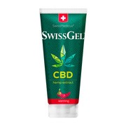 SwissGel z CBD, balsam rozgrzewający, 200 ml
