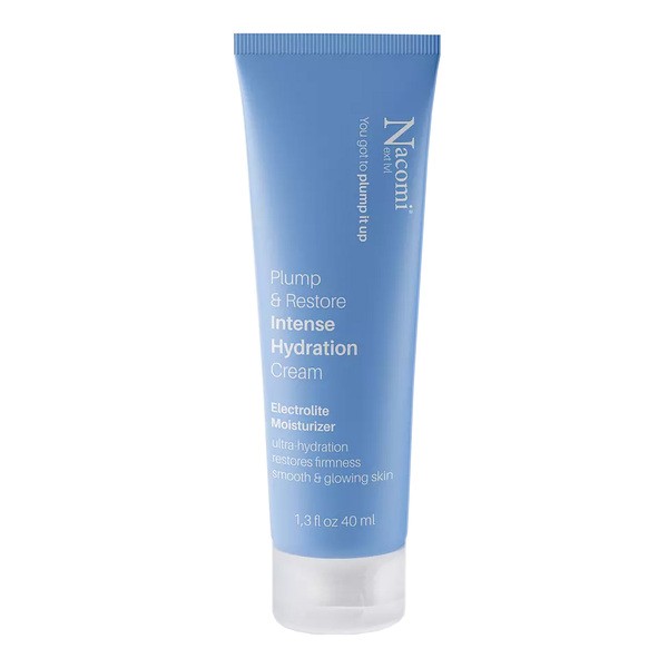 Nacomi Nacomi Next LVL Plump &amp; Restore, krem intensywnie nawilżający do twarzy z elektrolitami, 40 ml — Inhaltsstoffe und Bewertung