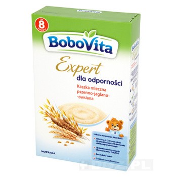 BoboVita, Expert dla odporności, kaszka mleczna, pszenno- jaglana-owsiano, 250 g