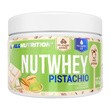 Allnutrition Nutwhey Pistachio, krem wysokobiałkowy pistacjowy o smaku białej czekolady, 500 g